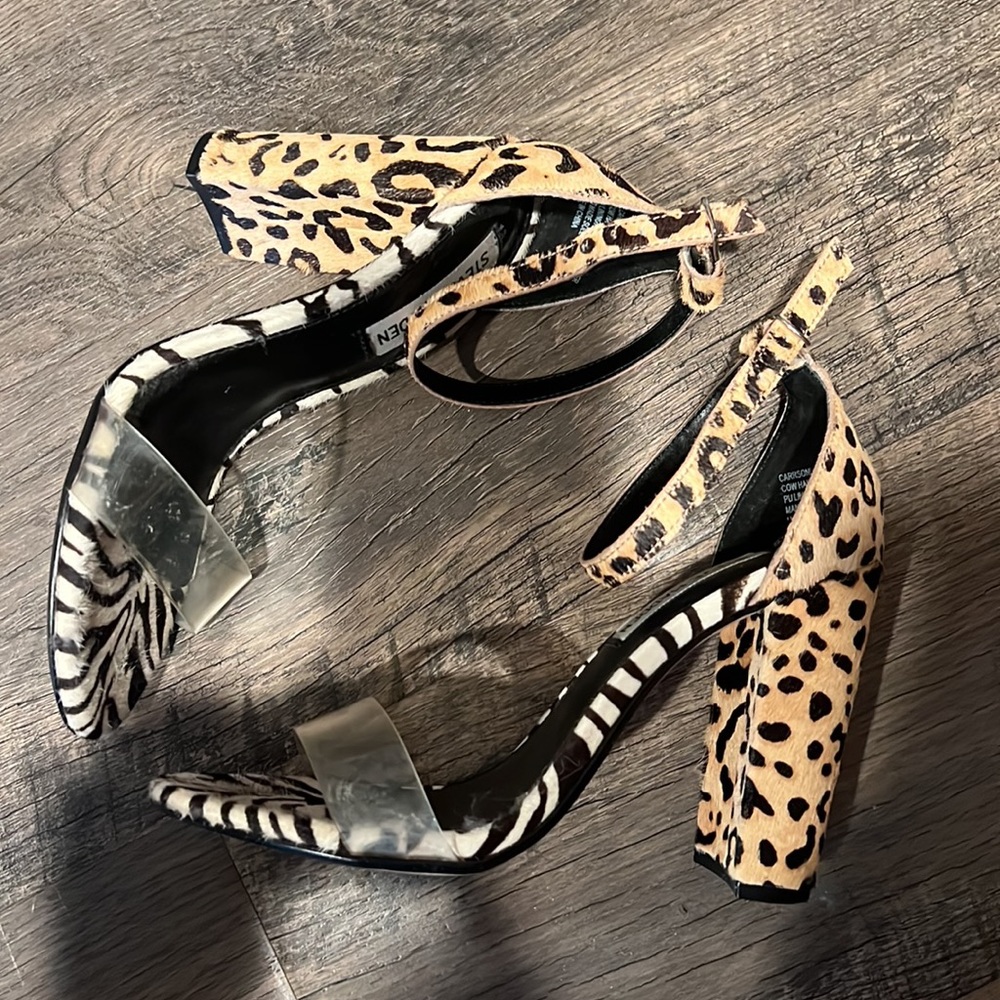 Steve Madden Carson Leopard & Zebra Animal Print … - image 2
